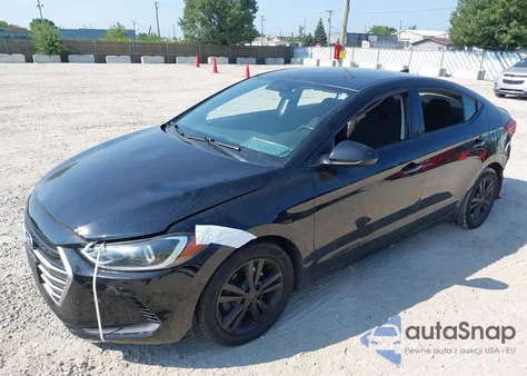 2018 Hyundai Elantra Sel z USA, uszkodzony, nr VIN 5NPD84LF6JH251367